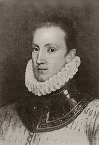 フィリップ・シドニー卿（1554-86） 作： English School